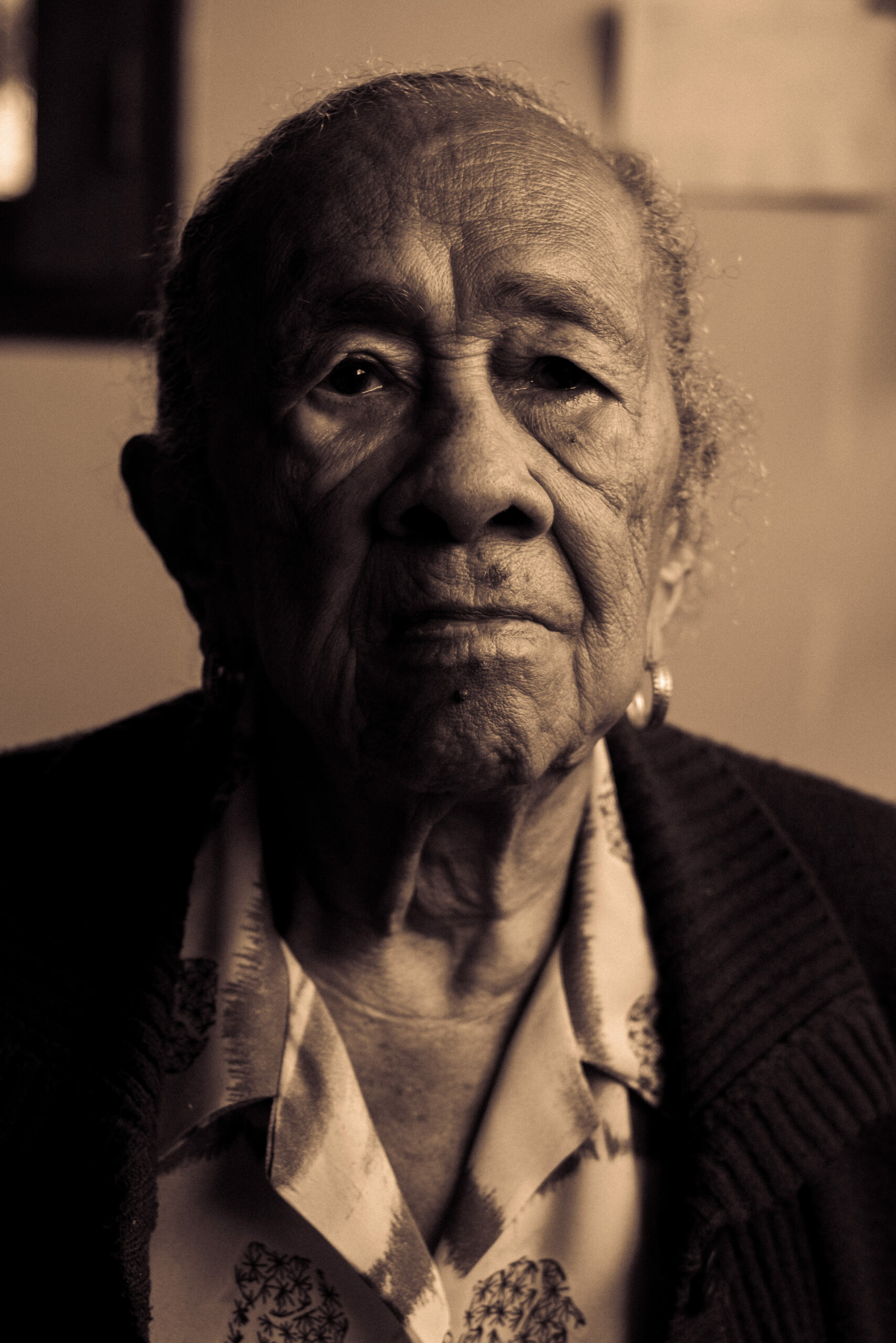 Portrait spontané de ma grand-mère au Morne-Vert